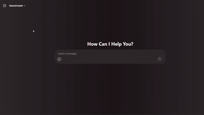 Screenshot of Frontend Chatbot Website project showing A Modern UI website built with...